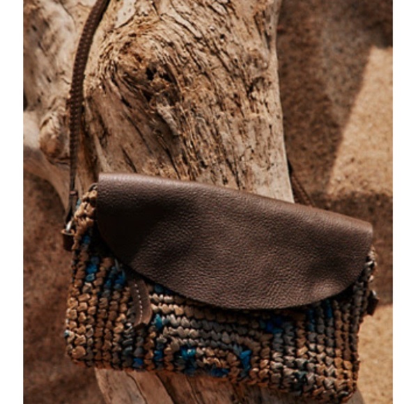 Free People We The Free Rider Raffia Crossbody - Picture 1 of 13
